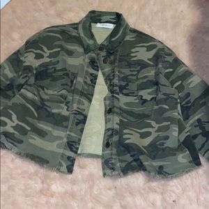 Camo Jean jacket